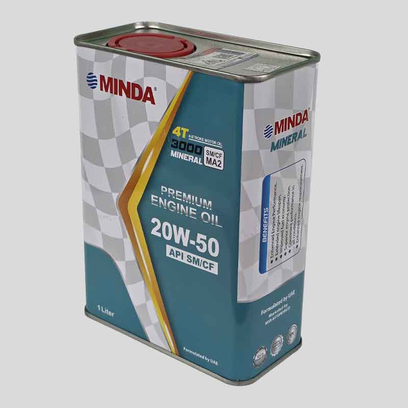 Mneral Engine Oil 20w50 - 3000-4T