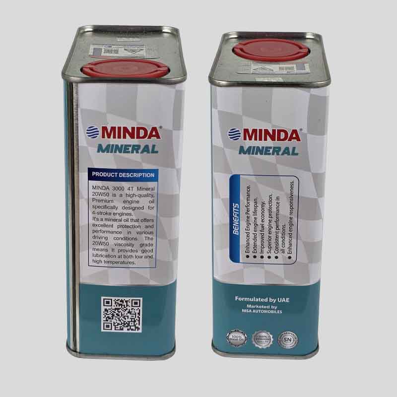 Mneral Engine Oil 20w50 - 3000-4T